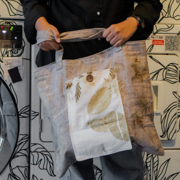 Ecoprint Foldable Totebag