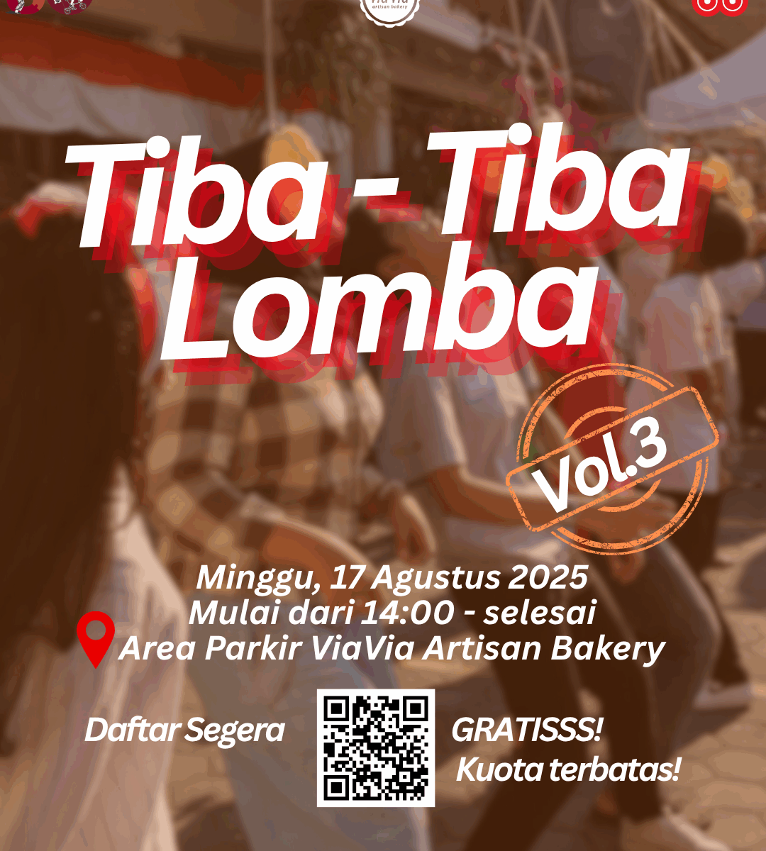 ViaVia Artisan Bakery: Tiba-Tiba Lomba Vol. 3