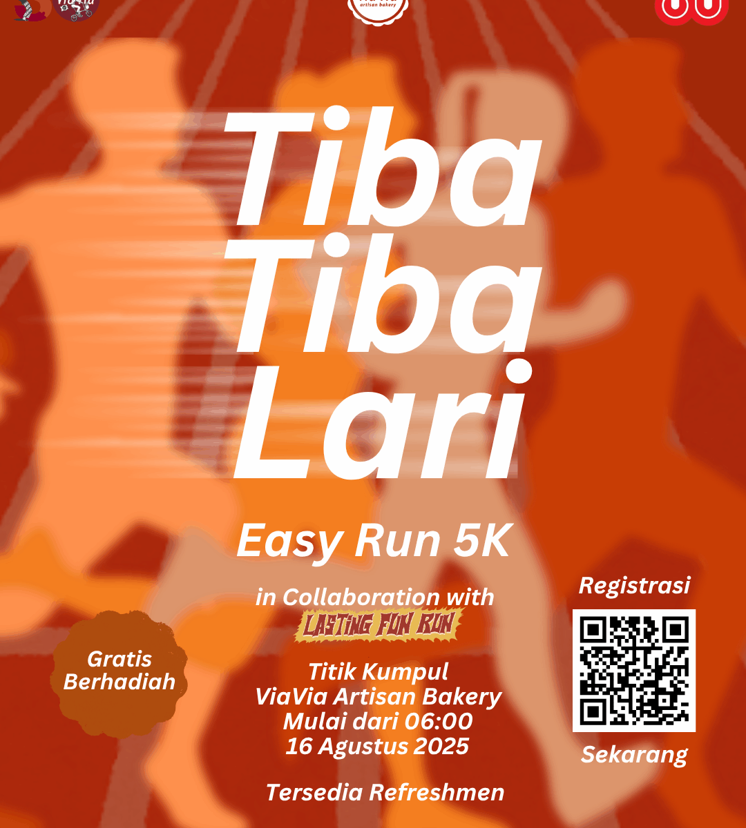 ViaVia Artisan Bakery: Tiba-Tiba Lari